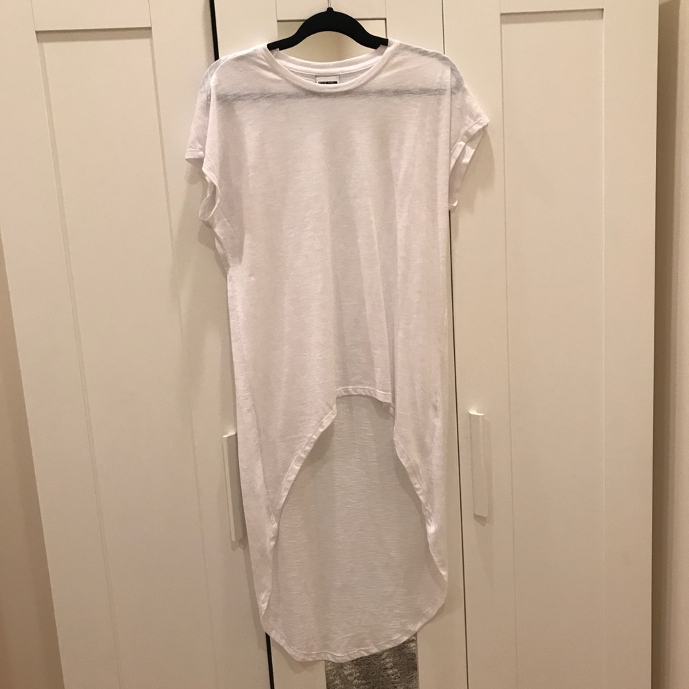 EVERYTHING MUST GO! High low white top